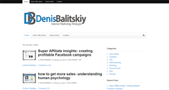 Desktop Screenshot of denisbalitskiy.com