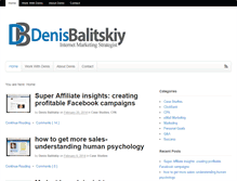 Tablet Screenshot of denisbalitskiy.com